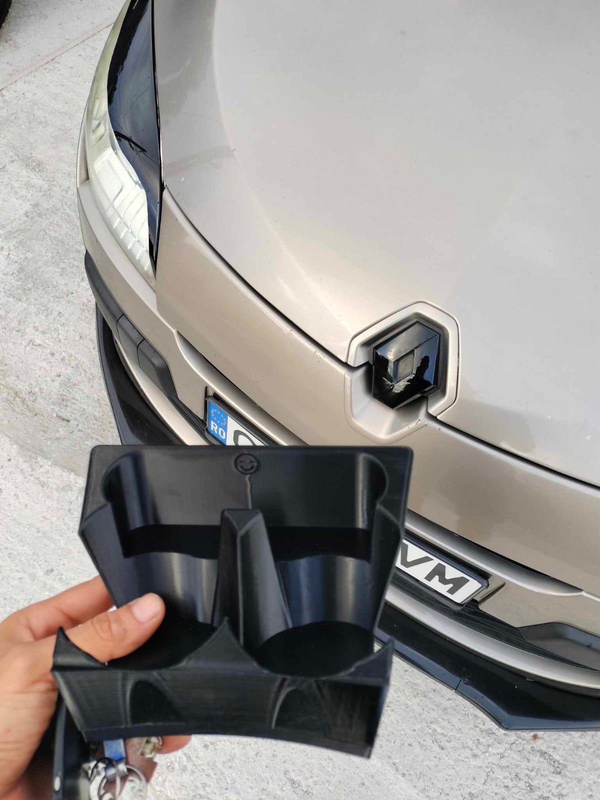 Suport pahare Renault Megane 3, Fluence model 2 - imagine 5