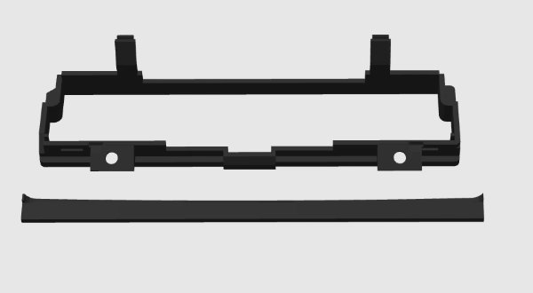 Rama relocare panou clima BMW e46