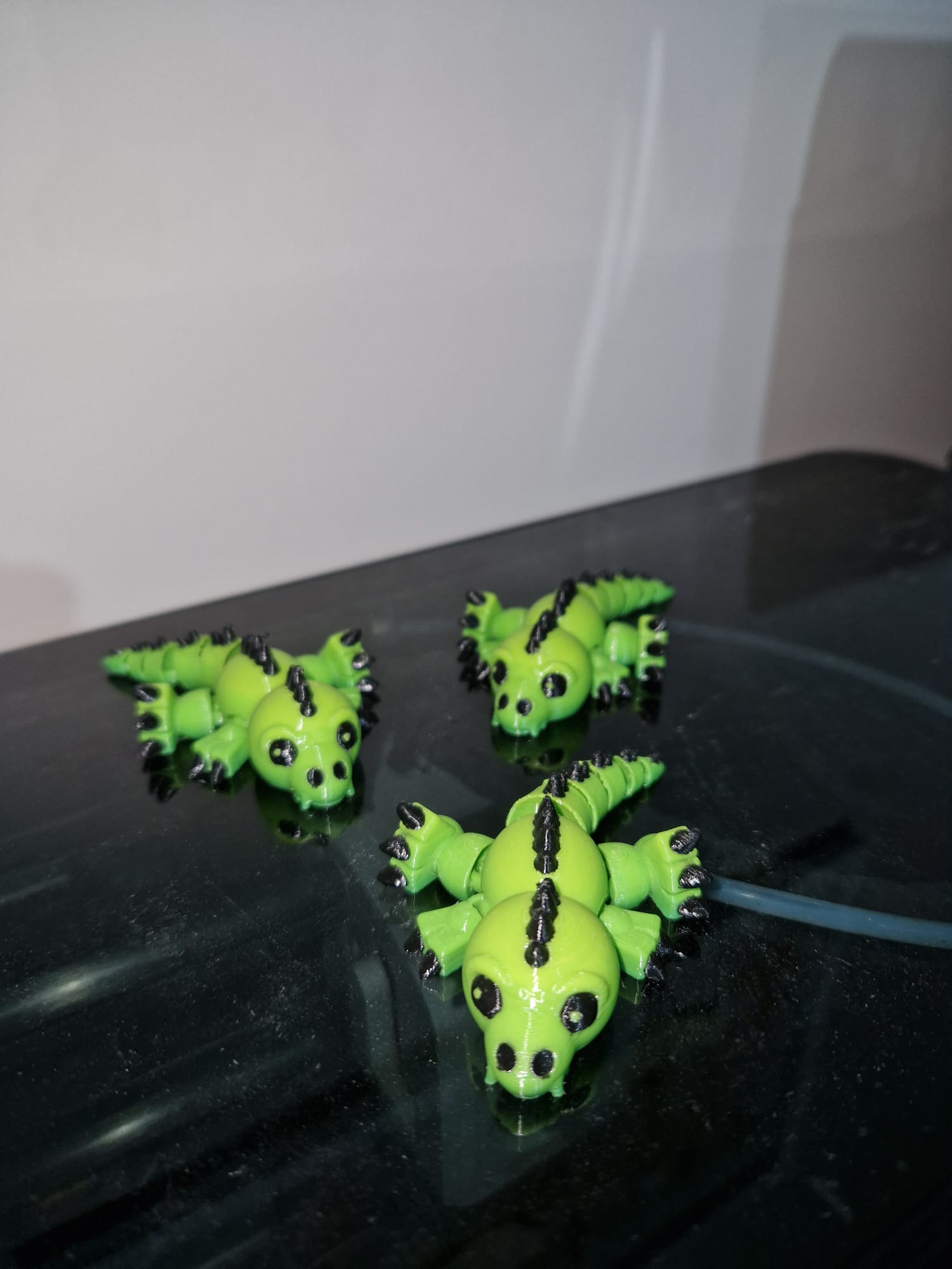 Crocodil Articulat breloc/jucarie articulata - imagine 3