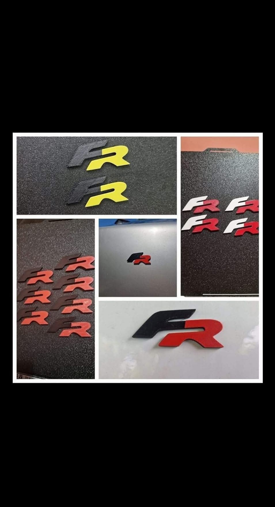 Set sigle Seat FR (2buc)