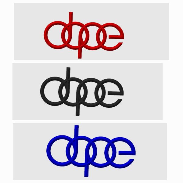 Siglă  Audi  dope Spate