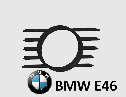 Suport ceas 52mm in grilă  BMW E46 Partea (stângă)