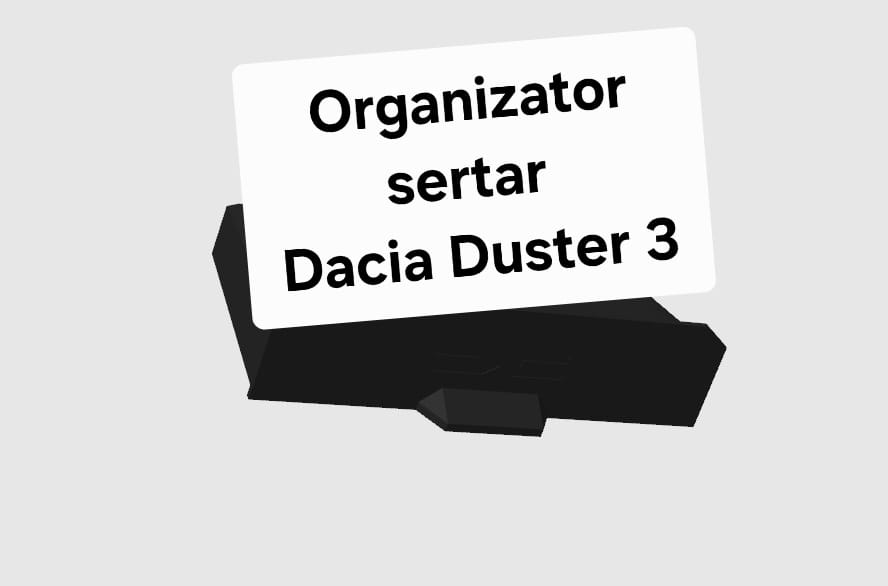 Sertar Organizator Dacia Duster 3