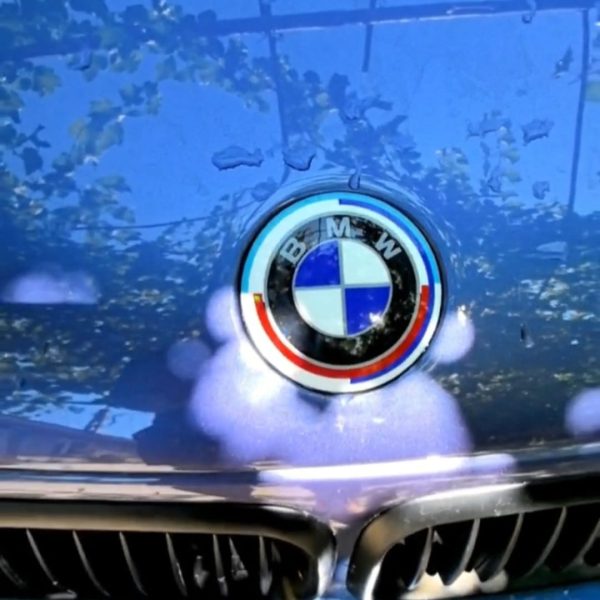 Sigle/embleme BMW  Model Aniversar BLUE (Capota/portbagaj/jante/roti/volan)