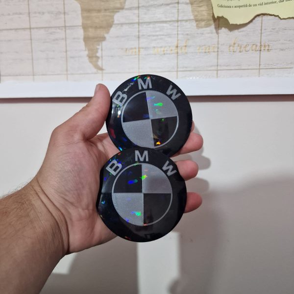 Sigle/embleme BMW  Model GREY RABBIT  (gri ) (Capota/portbagaj/jante/roti/volan)