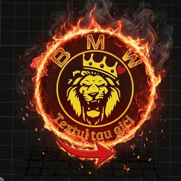 Sigle/embleme BMW  Regele leu Personalizate (Capota/portbagaj/jante/roti/volan)