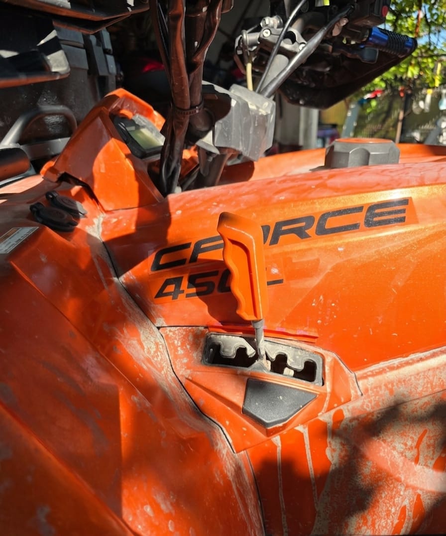 Mâner Schimbător Viteze ATV (CForce 450 / 520 / Universal M8) – Printat 3D - imagine 5