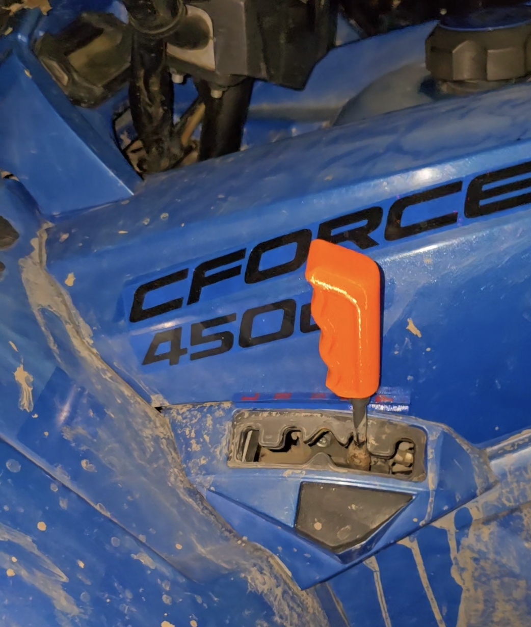 Mâner Schimbător Viteze ATV (CForce 450 / 520 / Universal M8) – Printat 3D - imagine 3