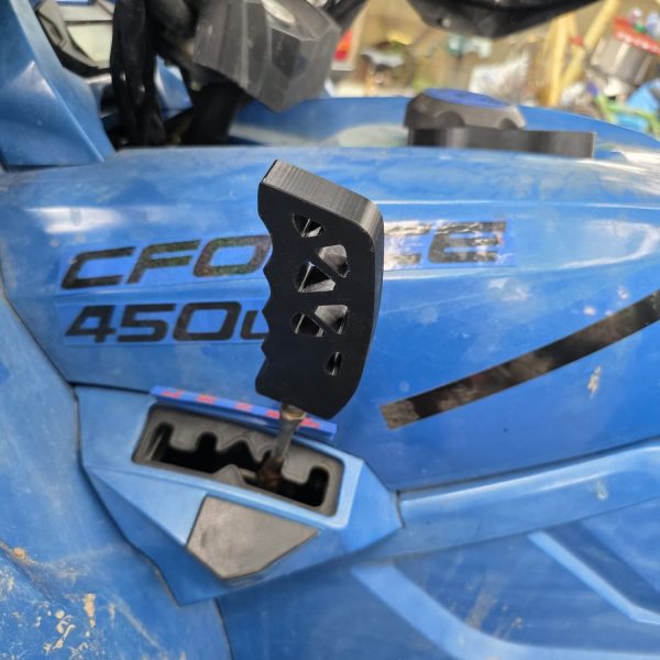 Mâner Schimbător Sport pentru ATV (CF Moto/GOES/etc M8) – Ergonomie și Stil CU DEFECT