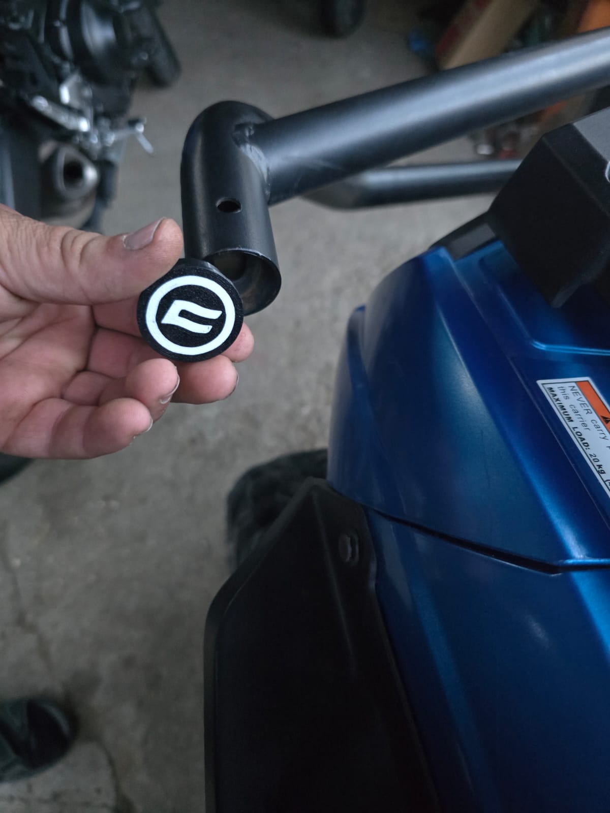 Capace Protecție / Dopuri pentru Bullbar (Față / Spate) – ATV CFMOTO 1000 - imagine 5