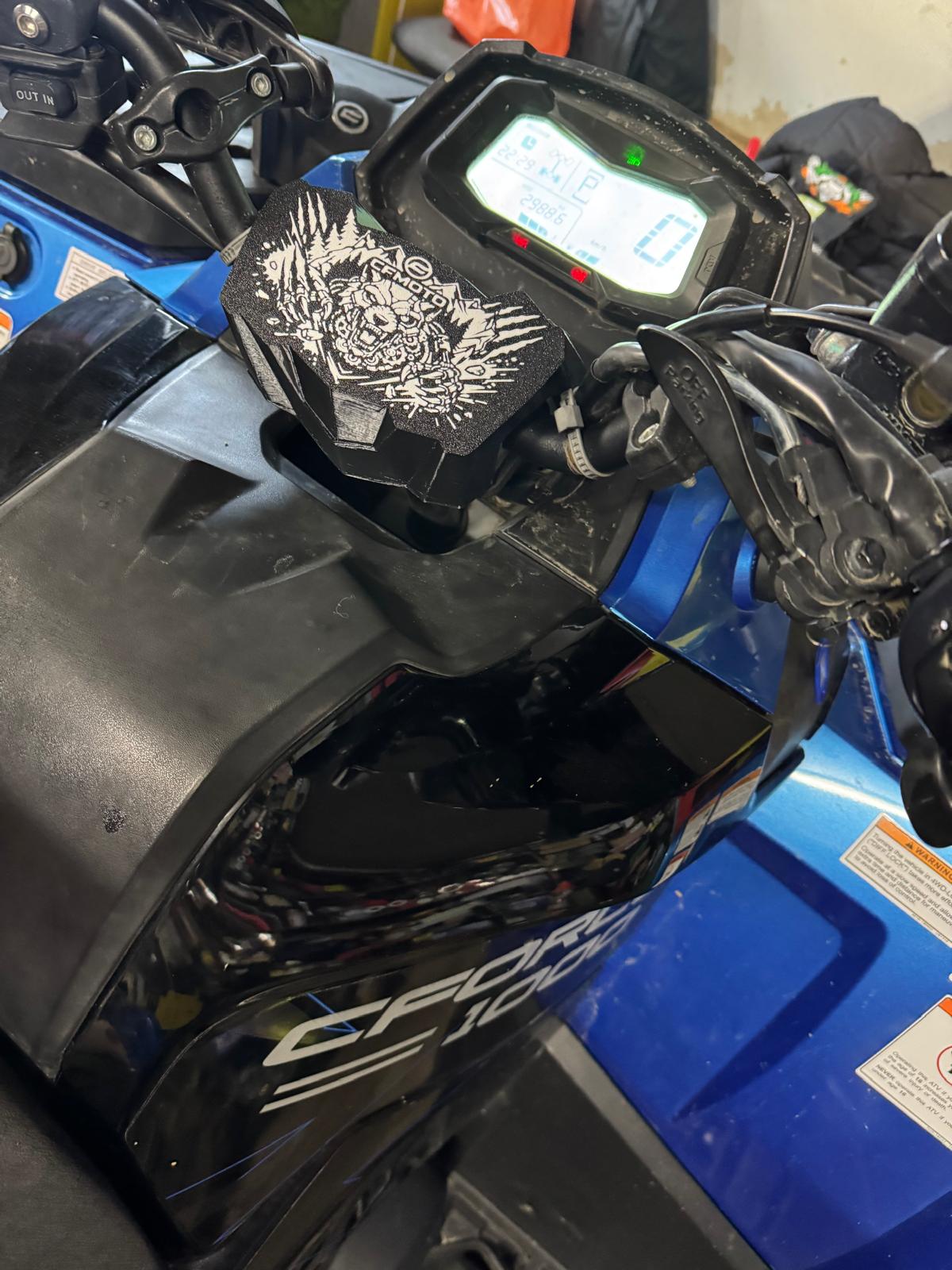 Capac Ghidon / Coarne Personalizat – ATV CFMOTO (450 / 520 / 625 / 850 / 1000) model mecha - imagine 3