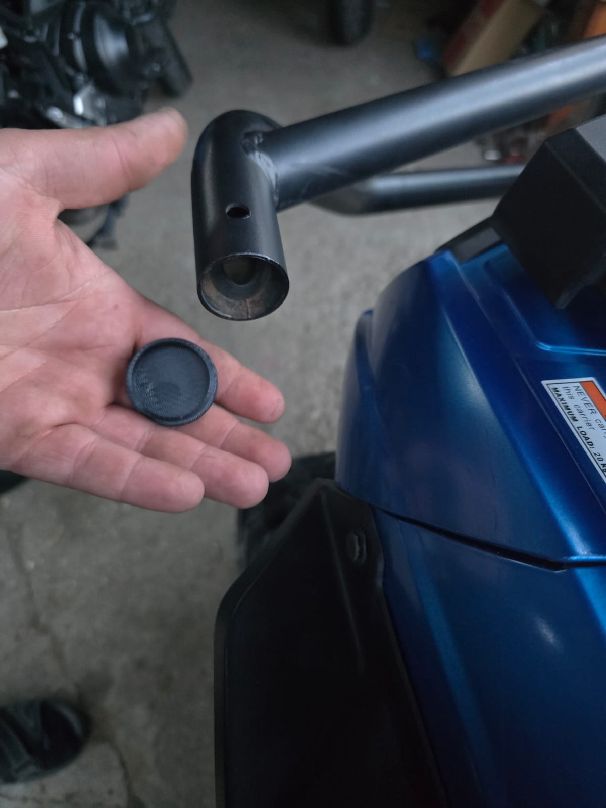 Capace Protecție / Dopuri pentru Bullbar (Față / Spate) – ATV CFMOTO 1000 - imagine 2