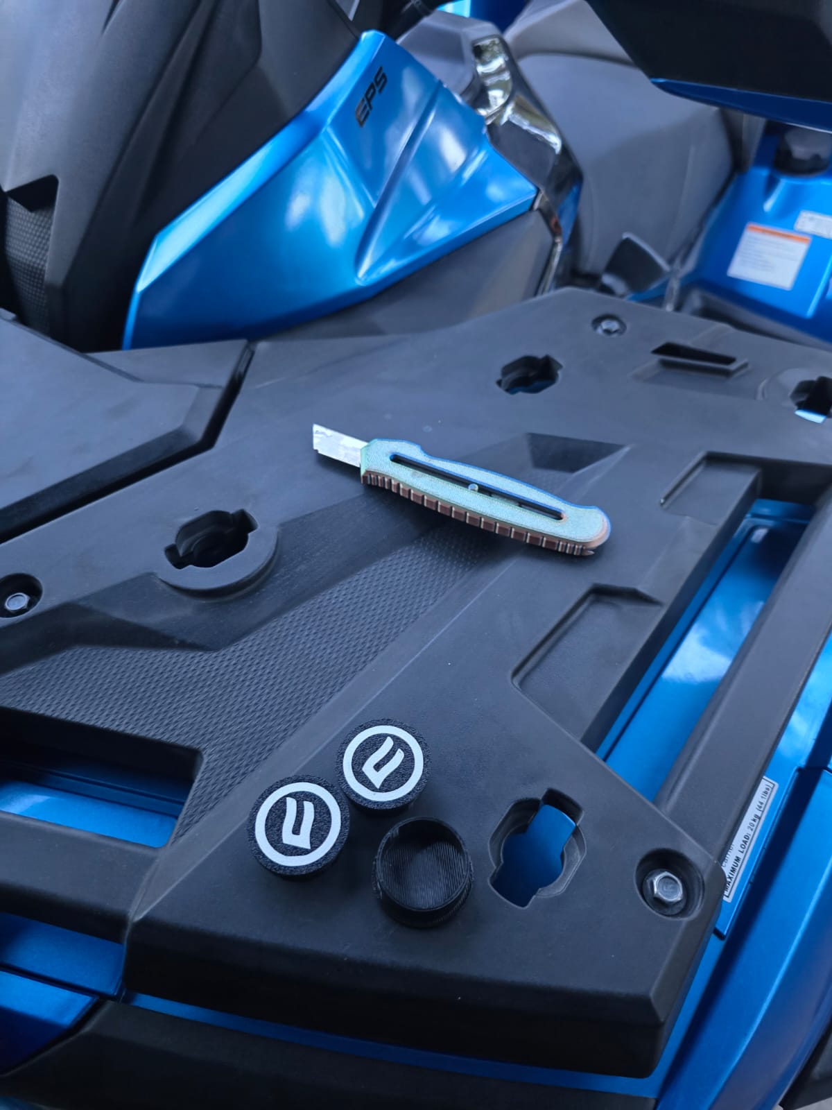 Capace Protecție / Dopuri pentru Bullbar (Față / Spate) – ATV CFMOTO 1000 - imagine 8