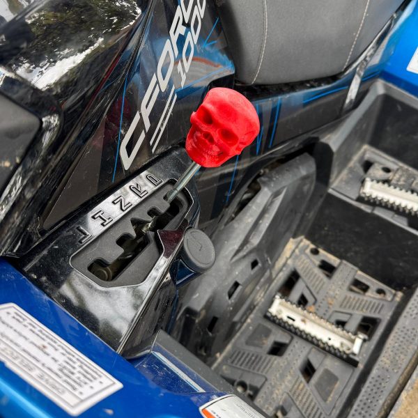 Schimbător de Viteze / Nucă Personalizată (Model Skull) – Universal pentru ATV Filet m8 CF MOTO LINHAI SEGWAY