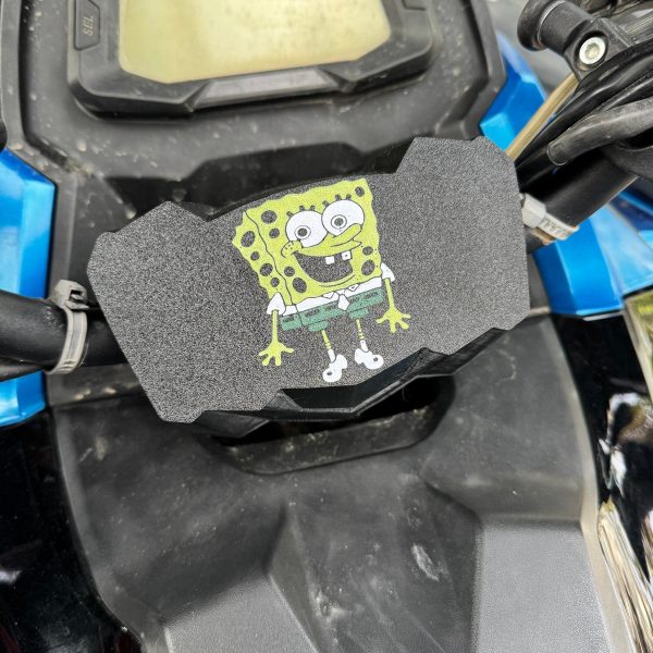 Capac Ghidon / Coarne Personalizat – ATV CFMOTO linhai  (450 / 520 / 625 / 850 / 1000) model SpongeBob